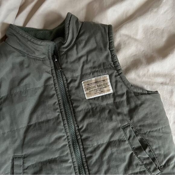 SALE💝 Baby Eddie Bauer Fleece Lined Puffer Vest - Picture 2 of 6